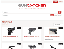 Tablet Screenshot of gunwatcher.com